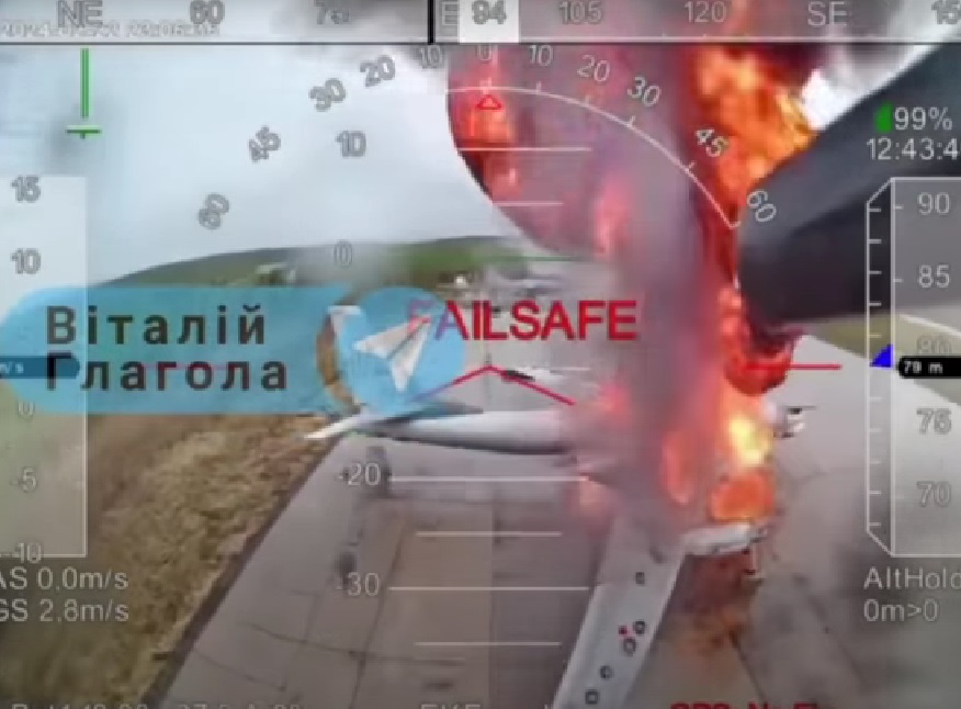 Ucrania da golpe maestro a Rusia destruyendo más de 40 aviones bombarderos de los más peligrosos