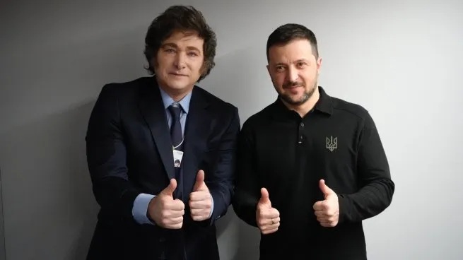 Milei y Zelenski refuerzan lazos: Ucrania quiere copiar el modelo económico argentino