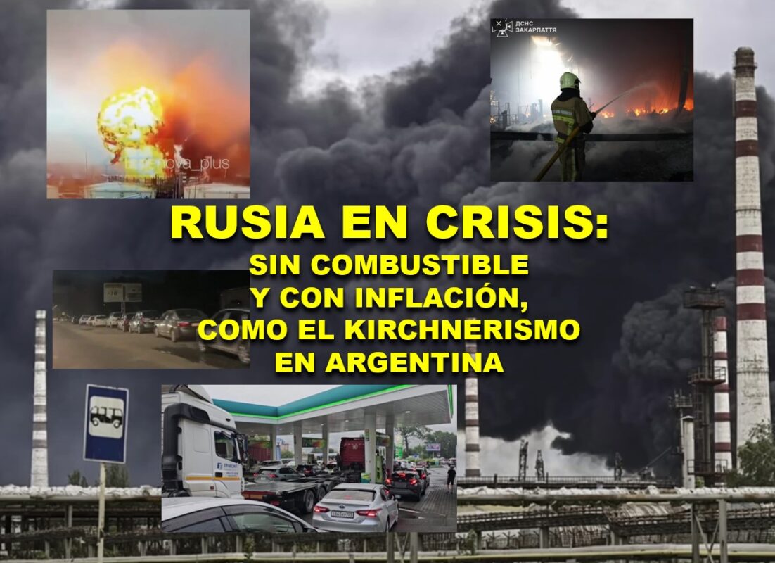 Rusia en crisis: devaluación, desinversión y falta de combustible; como el kirchnerismo en Argentina
