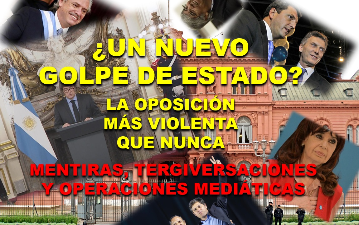 La oposición planifica un Golpe de Estado contra el gobierno Argentino.