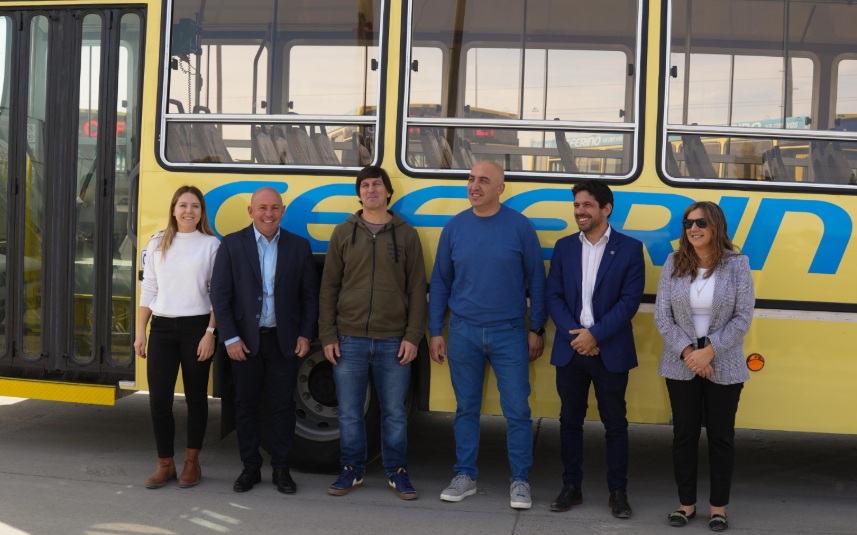 Chubut incorpora colectivos 0 km adaptados para discapacitados