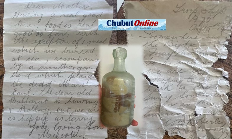 Hallan Botella con Mensajes de Soldados de la Primera Guerra Mundial