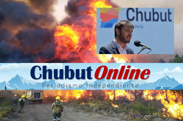 Emergencia ígnea en la cordillera de Chubut: decreto, medidas y señales de alarma