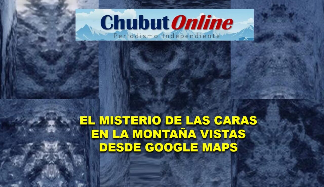 El misterio de las caras en la montaña que aparecen en Google Maps
