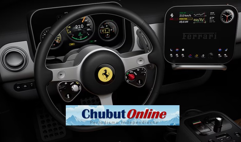 El Primer Ferrari Eléctrico Llega en 2026 con Mandos Analógicos y Más de 800 CV. Ferrari Luce.