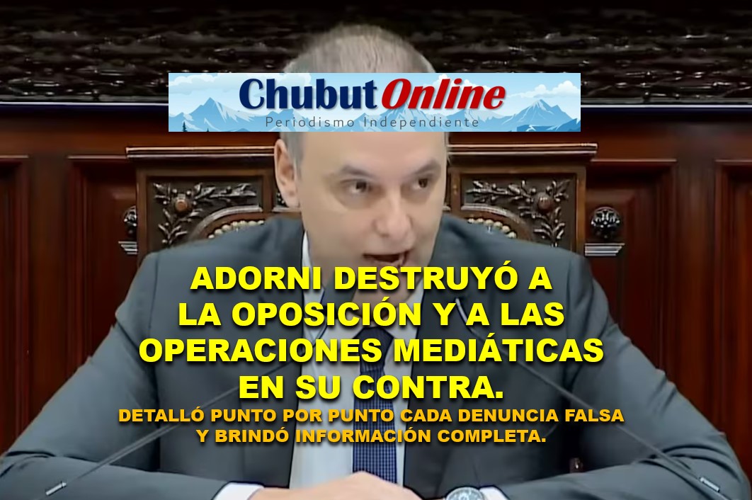 Adorni aniquiló las operaciones mediáticas en su contra en un discurso detallado en el Congreso.