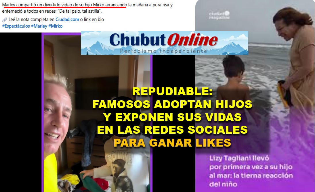 Repudiable: mediáticos exponen a sus hijos adoptivos en redes para ganar likes