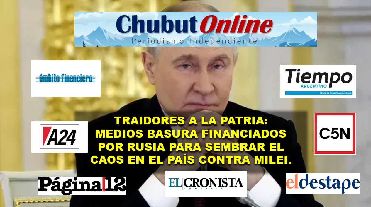 El espionaje ruso que financió la prensa opositora argentina derivó en prohibiciones a periodistas traidores a la patria.