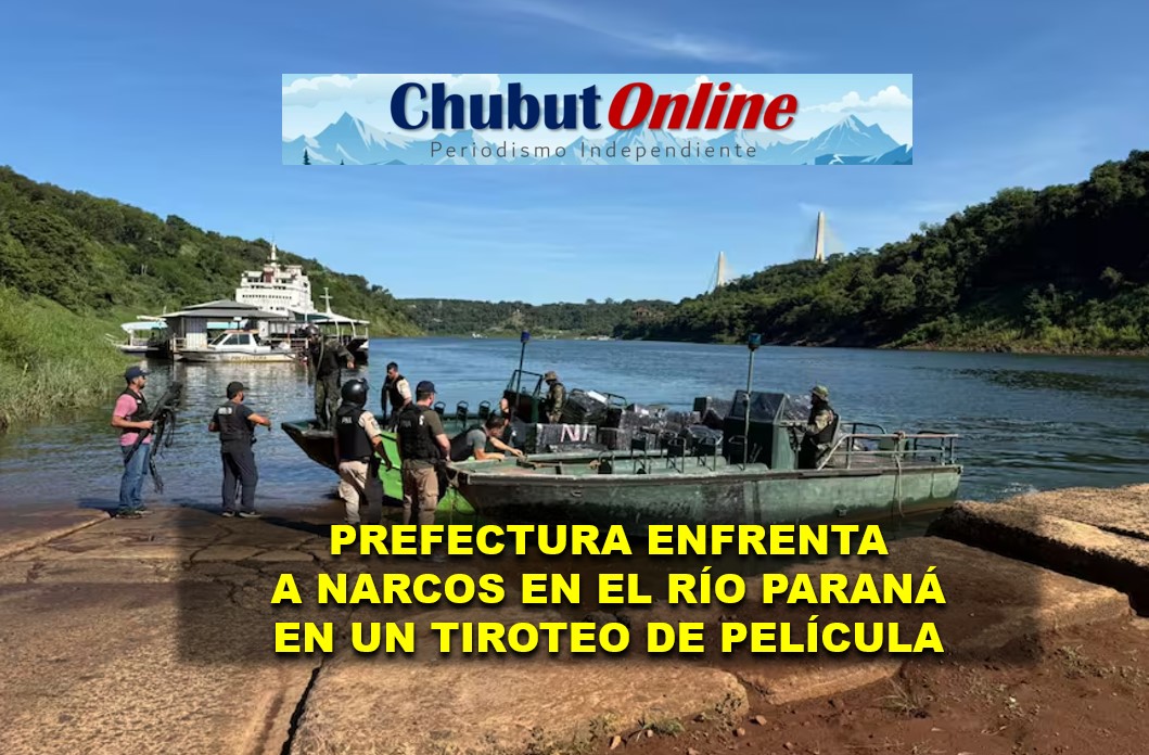 A tiros y piedras, contrabandistas hirieron a una agente de Prefectura en el río Paraná