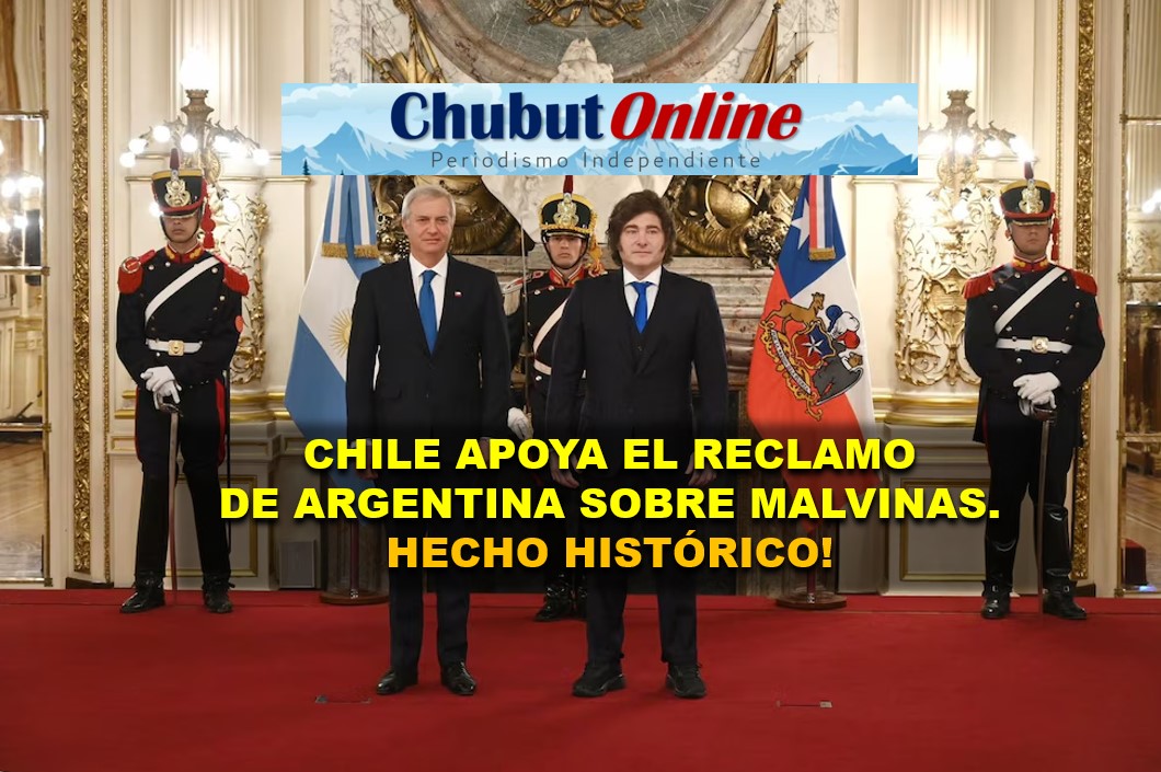 Histórico: Chile respalda a Argentina en su reclamo por Malvinas y el Atlántico Sur