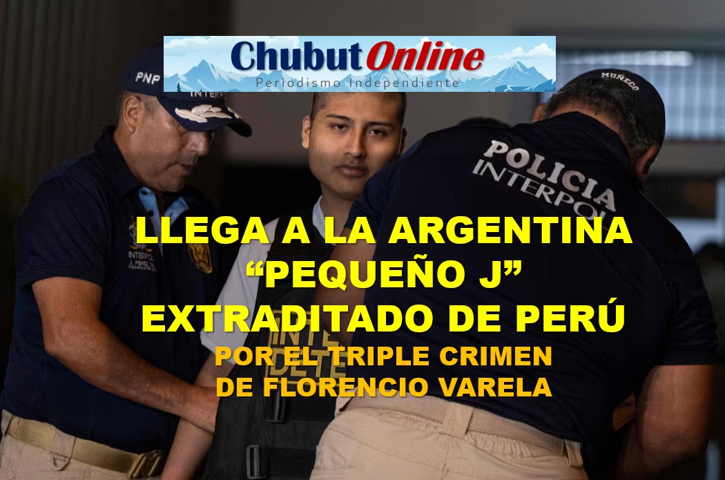 Llega a Argentina el principal acusado del triple crimen de Florencio Varela:  «Pequeño J»