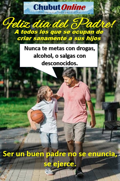 Muy feliz Día del Padre! A todos los que ejercen dignamente la paternidad!