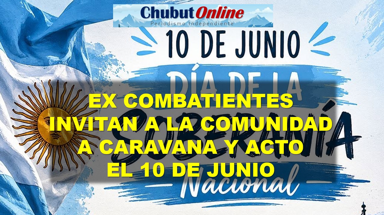 Malvinas: Excombatientes de Esquel invitan a participar de caravana el día 10 de Junio