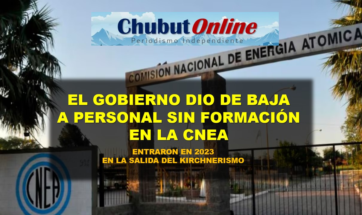 El gobierno da de baja contratos kirchneristas en la Comisión Nacional de Energía Atómica.
