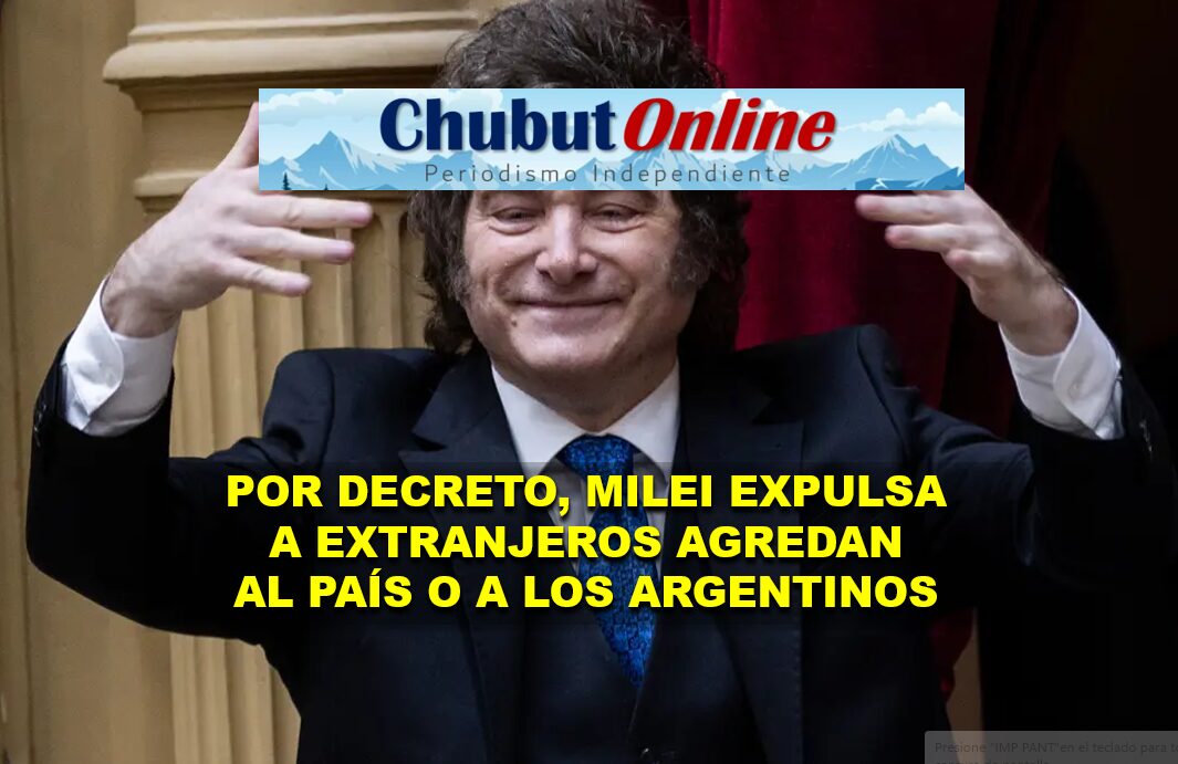 El presidente Javier Milei expulsa del país a quienes ataquen a la Argentina. Qué dice el DNU.