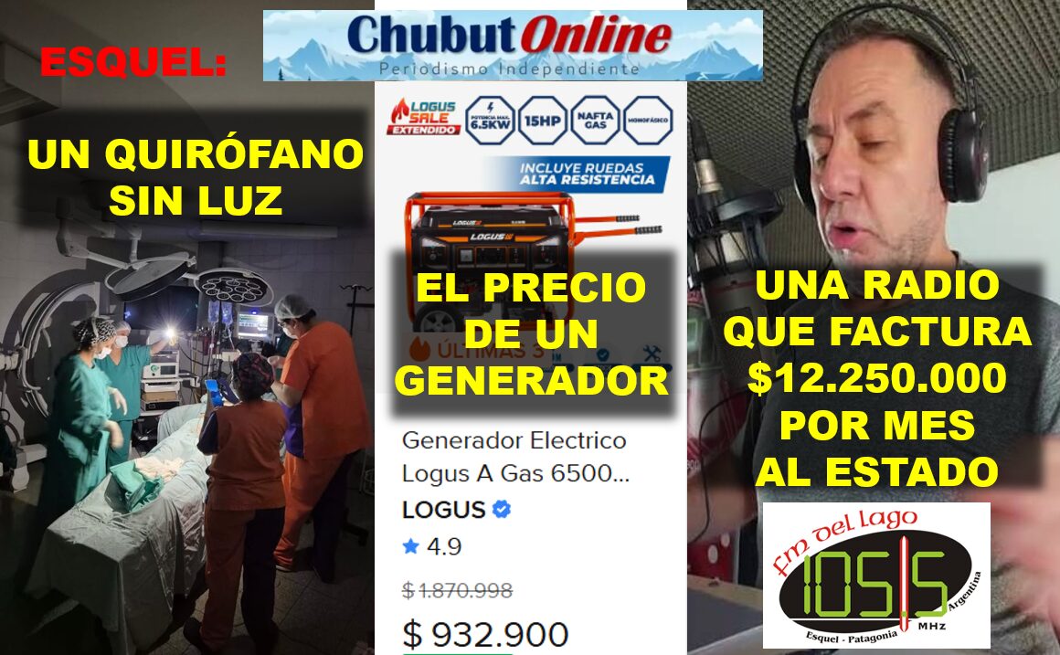 Un Hospital sin luz y una FM mentirosa que cobra millones del Estado. ¿Le parece justo?