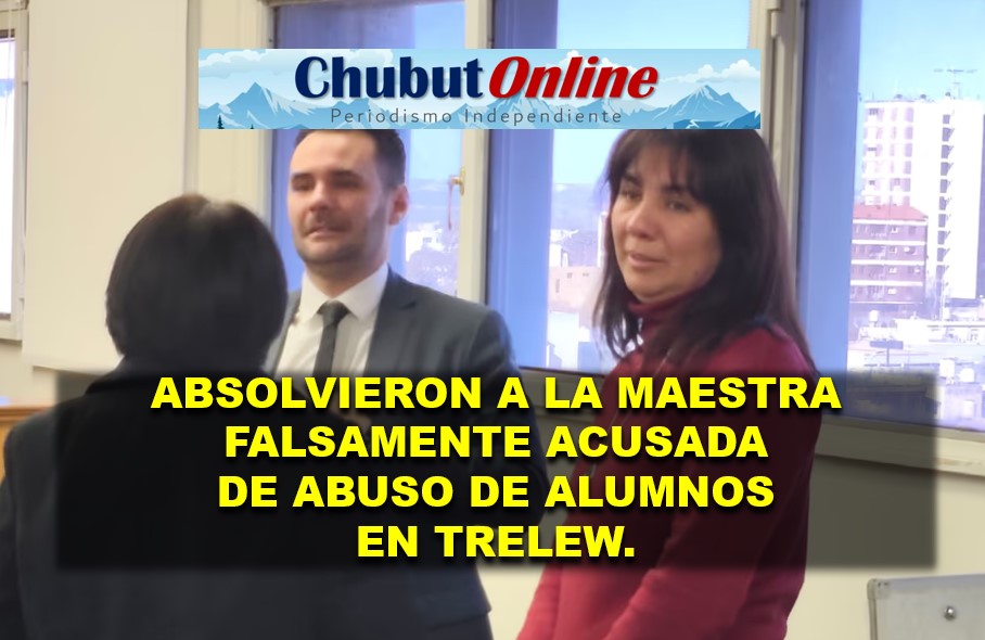 Absuelven a maestra de Trelew acusada de abuso en la Escuela 201