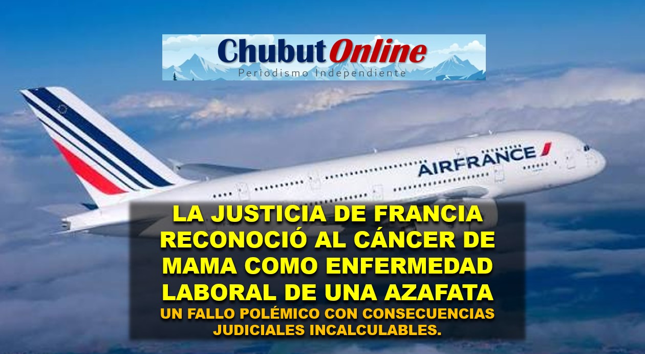 Francia: Reconocen el cáncer de mama de una azafata como enfermedad profesional
