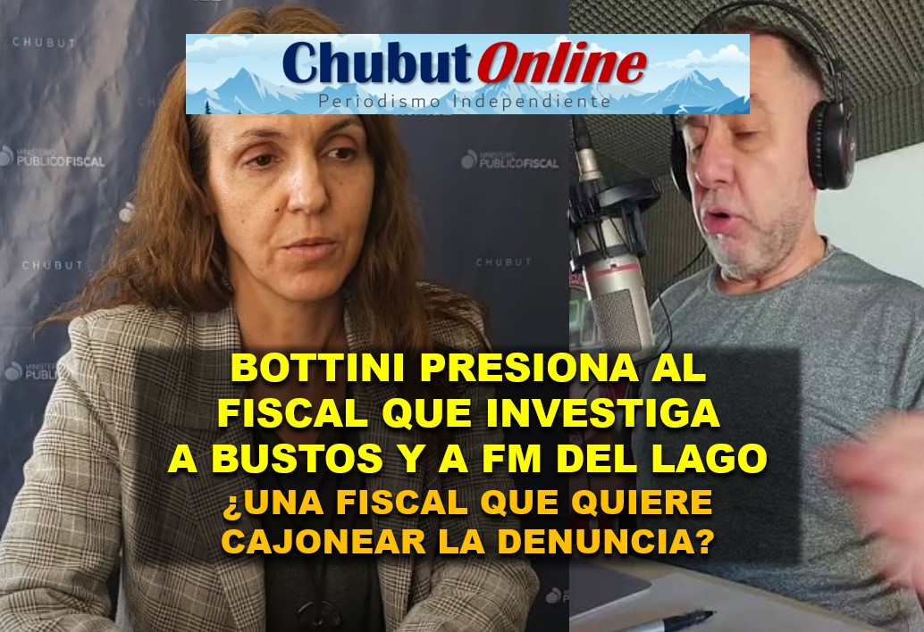 Bottini presiona al fiscal que investiga a su amigo Bustos ¿Querrá cerrar la investigación?