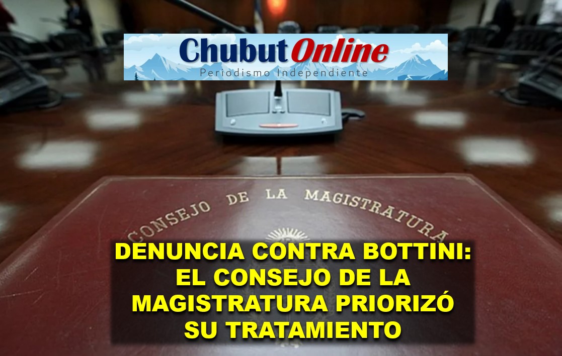 Caso Bottini: El Consejo de la Magistratura analizará la denuncia de Chubut Online