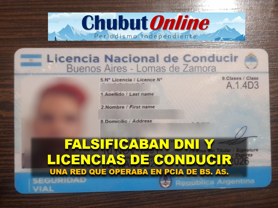 Licencias de conducir y DNI falsos: desarticularon una red criminal que operaba en BS. AS.