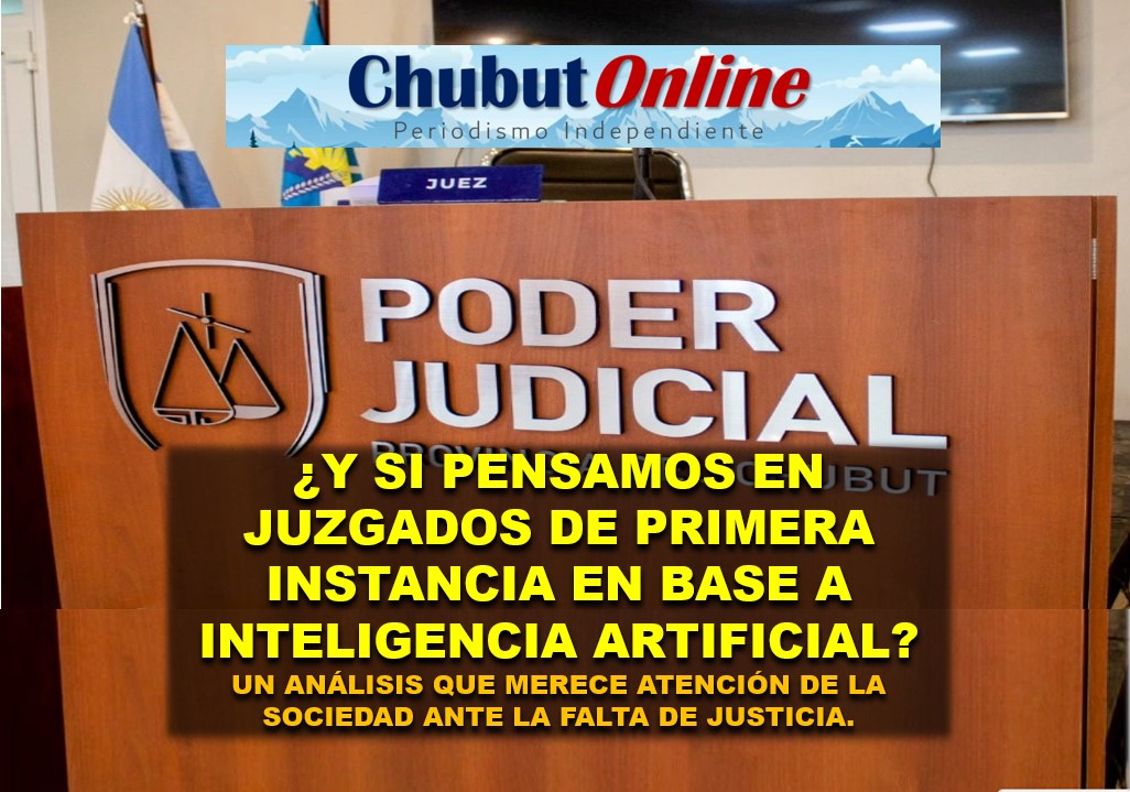 ¿Y si pensamos en juzgados de primera instancia en base a inteligencia artificial?