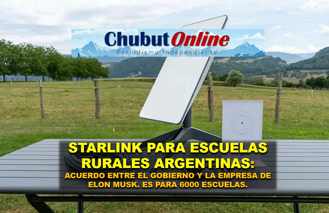 Starlink y el Gobierno argentino conectarán 6.000 escuelas rurales con internet satelital