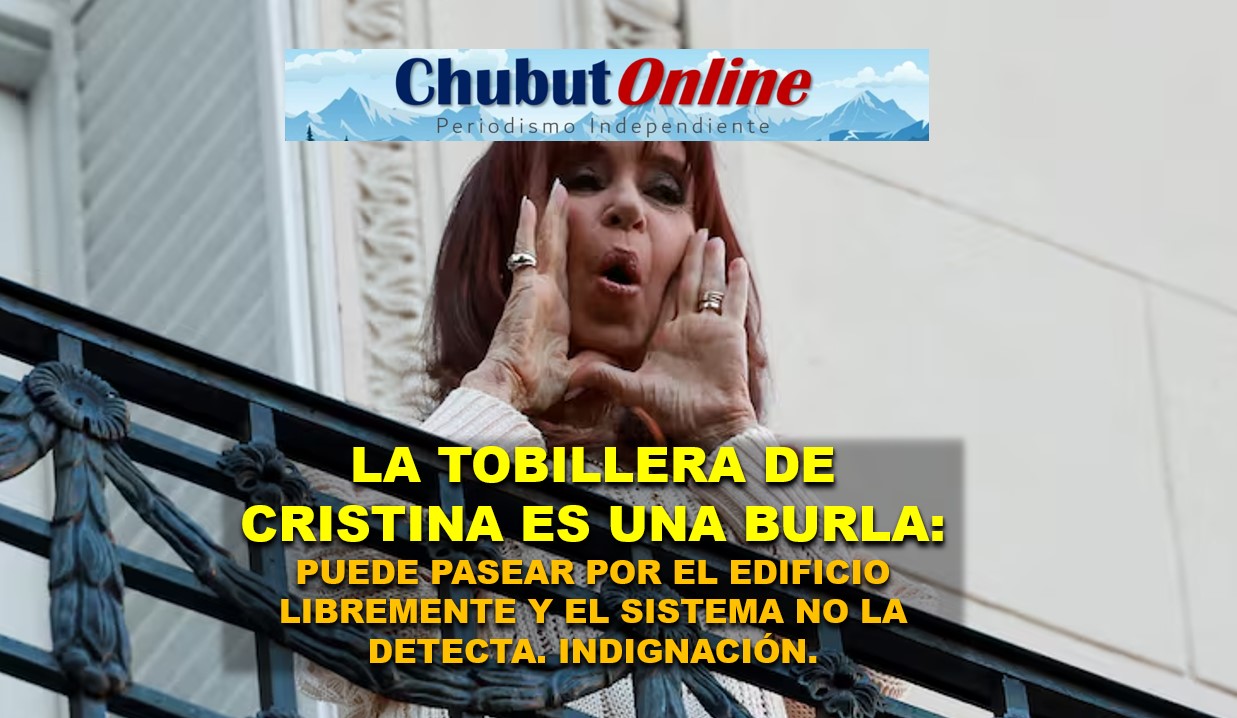 El lujo de Cristina: tobillera que no controla y un costo millonario para el bolsillo de los argentinos