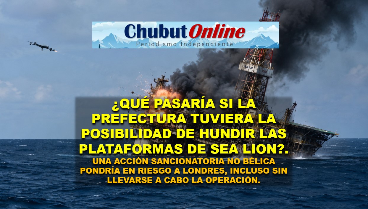 ¿Qué pasaría si la Prefectura Naval Argentina pudiera hundir las plataformas de Sea Lion?